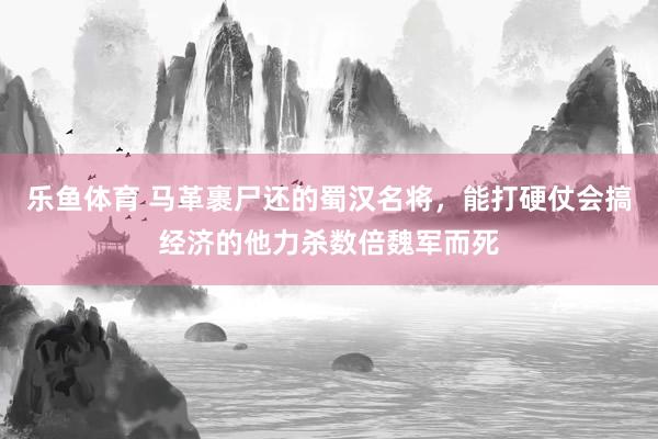 乐鱼体育 马革裹尸还的蜀汉名将,能打硬仗会搞经济的他力杀数倍魏军而死